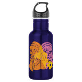 Scooby-Doo | Daphne Blume Portrait Edelstahlflasche (Vorderseite)