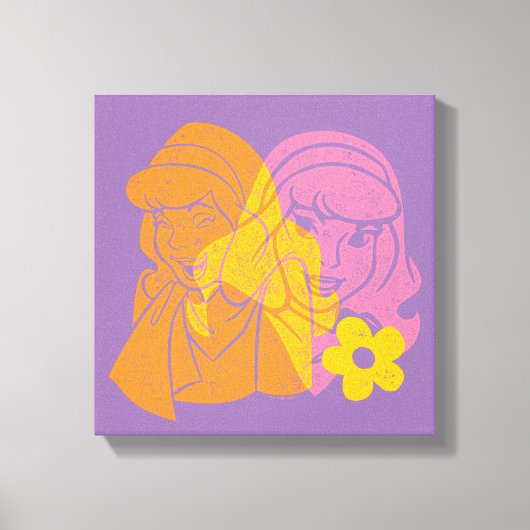 Scooby-Doo | Daphne Blume Portrait Leinwanddruck (Vorderseite)