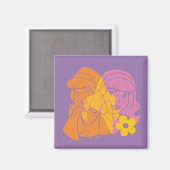 Scooby-Doo | Daphne Blume Portrait Magnet (Vorderseite/Rückseite)