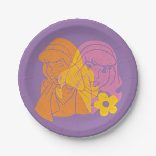 Scooby-Doo Daphne Blume Portrait Pappteller