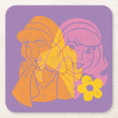 Scooby-Doo | Daphne Blume Portrait Rechteckiger Pappuntersetzer (Vorderseite)