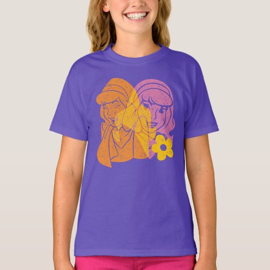 Scooby-Doo | Daphne Blume Portrait T-Shirt (Vorderseite)