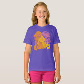 Scooby-Doo | Daphne Blume Portrait T-Shirt (Vorne ganz)