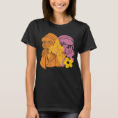 Scooby-Doo | Daphne Flower Portrait T-Shirt (Vorderseite)