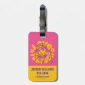 Scooby-Doo | Daphne Liebe Sie selbst Gepäckanhänger (Rückseite vertikal)