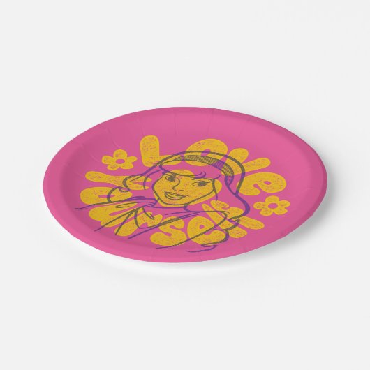 Scooby-Doo | Daphne Liebe Sie selbst Pappteller (Schrägansicht)