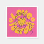 Scooby-Doo | Daphne Liebe Sie selbst Serviette (Vorderseite)