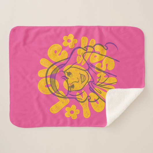 Scooby-Doo | Daphne Liebe Sie selbst Sherpadecke (Vorderseite (Horizontal))