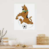 Scooby-Doo, das Fußball tritt Poster (Küche)
