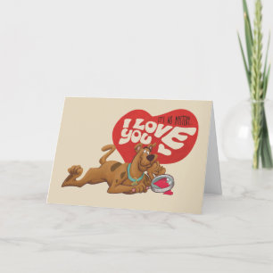 Scooby-Doo - Das ist kein Geheimnis... Ich Liebe d Feiertagskarte