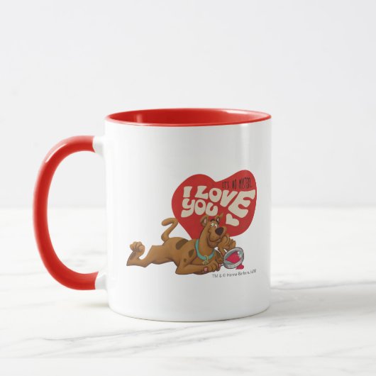 Scooby-Doo - Das ist kein Geheimnis... Ich Liebe d Tasse (Links)