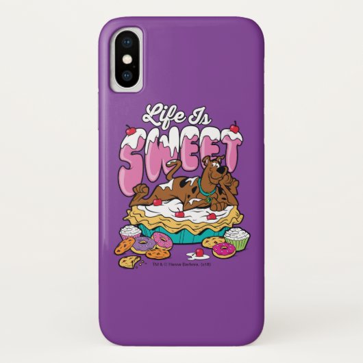 Scooby-Doo "Das Leben ist süß" Case-Mate iPhone Hülle (Rückseite)