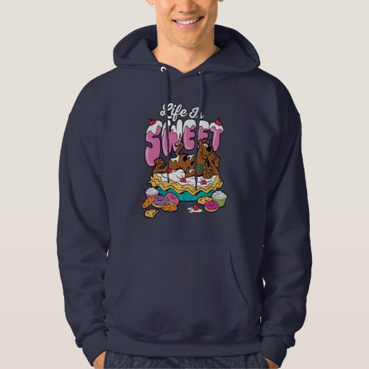 Scooby-Doo "Das Leben ist süß" Hoodie (Vorderseite)