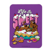 Scooby-Doo "Das Leben ist süß" Magnet (Vertikal)