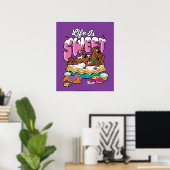 Scooby-Doo "Das Leben ist süß" Poster (Heimbüro)
