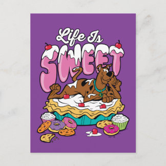 Scooby-Doo "Das Leben ist süß" Postkarte