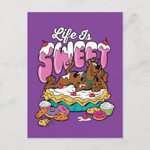 Scooby-Doo "Das Leben ist süß" Postkarte