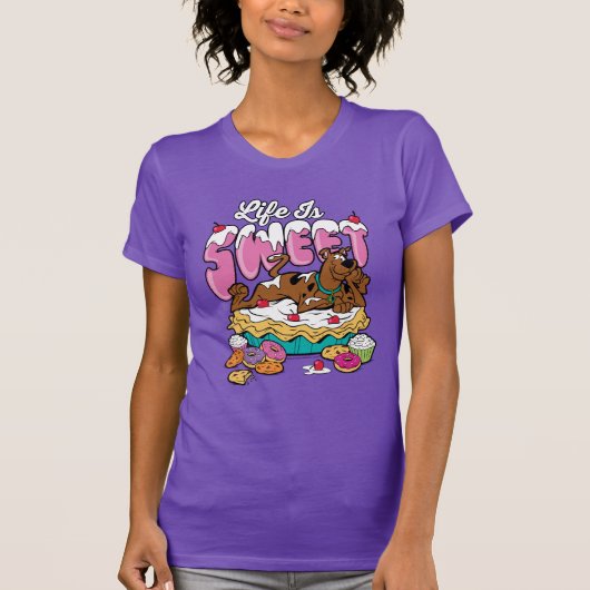 Scooby-Doo "Das Leben ist süß" T-Shirt (Vorderseite)
