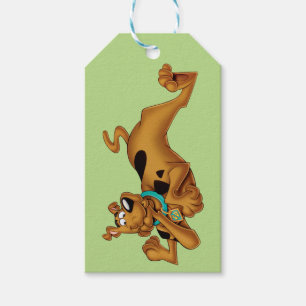 Scooby-Doo, das sich hinlegt Geschenkanhänger