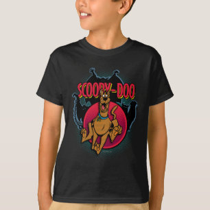 Scooby-Doo, das von den Geistern grafisch läuft T-Shirt