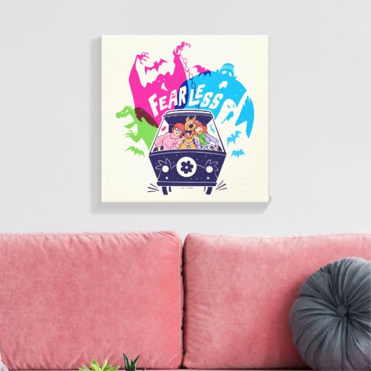 Scooby-Doo | Die Furchtlose Geheimnismaschine Leinwanddruck (Insitu (Wohnzimmer))