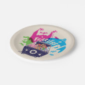 Scooby-Doo | Die Furchtlose Geheimnismaschine Pappteller (Schrägansicht)