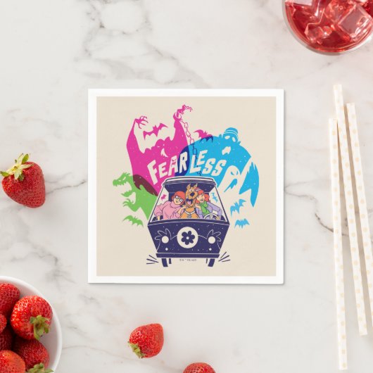 Scooby-Doo | Die Furchtlose Geheimnismaschine Serviette (Beispiel)