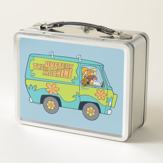Scooby-Doo | Die Geheimnismaschine Metall Brotdose (Rückseite)