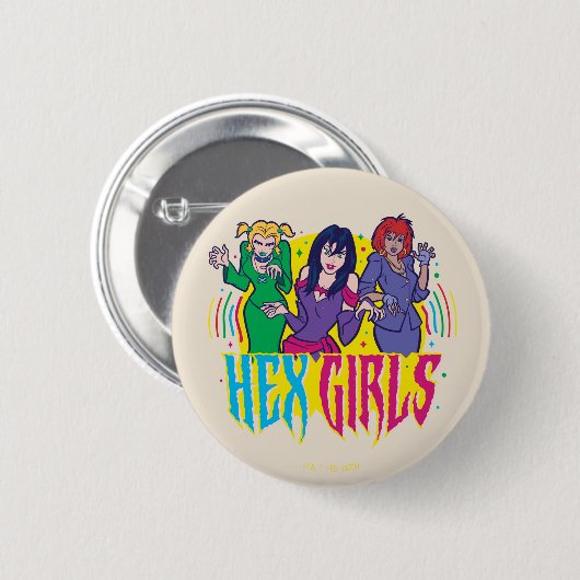 Scooby-Doo | Die Hex Girls Button (Vorne & Hinten)
