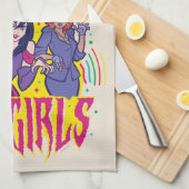 Scooby-Doo | Die Hex Girls Geschirrtuch (Viertel Falte)