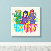 Scooby-Doo | Die Hex Girls Leinwanddruck (Insitu (Holzboden))