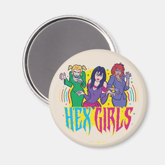Scooby-Doo | Die Hex Girls Magnet (Vorderseite/Rückseite)