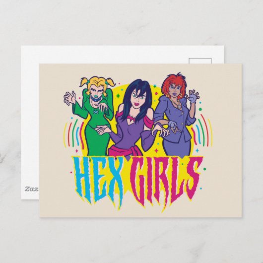 Scooby-Doo | Die Hex Girls Postkarte (Vorne/Hinten)