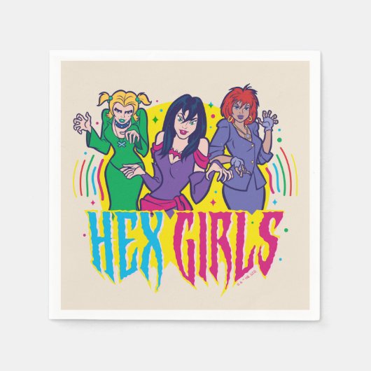 Scooby-Doo | Die Hex Girls Serviette (Vorderseite)