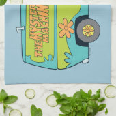 Scooby-Doo | Die Mysteriemaschine rechts Geschirrtuch (Gefaltet)