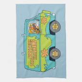 Scooby-Doo | Die Mysteriemaschine rechts Geschirrtuch (Vertikal)