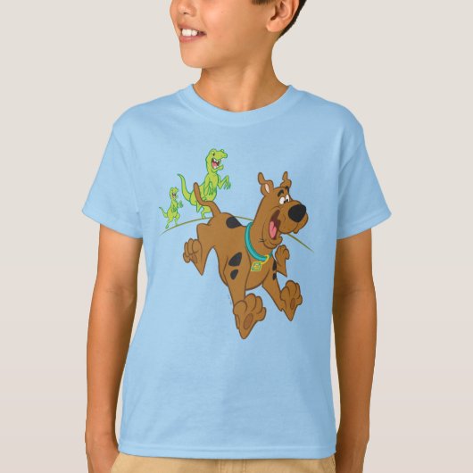 Scooby-Doo Dinosaur Escape T-Shirt (Vorderseite)