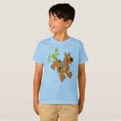 Scooby-Doo Dinosaur Escape T-Shirt (Vorne ganz)