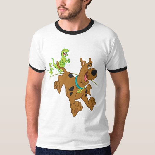 Scooby-Doo Dinosaur Escape T-Shirt (Vorderseite)