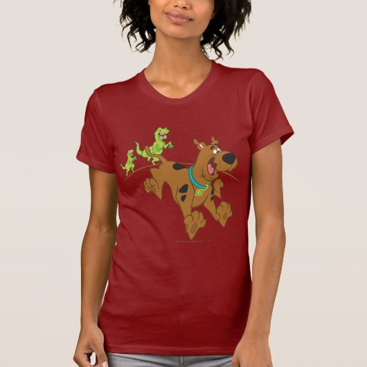Scooby-Doo Dinosaur Escape T-Shirt (Vorderseite)