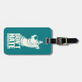 Scooby-Doo "Don't Hate, Congratuliere" Grafik Gepäckanhänger (Vorderseite horizontal)