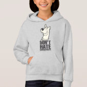 Scooby-Doo "Don't Hate, Congratuliere" Grafik Hoodie (Vorderseite)