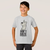 Scooby-Doo "Don't Hate, Congratuliere" Grafik T-Shirt (Vorne ganz)