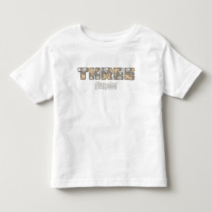 Scooby-Doo Dritter Geburtstag Kleinkind T-shirt