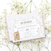 Scooby-Doo Einladung zum ersten Geburtstag