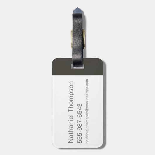 Scooby-Doo | "es hat Lit-" Gepäckanhänger (Rückseite vertikal)