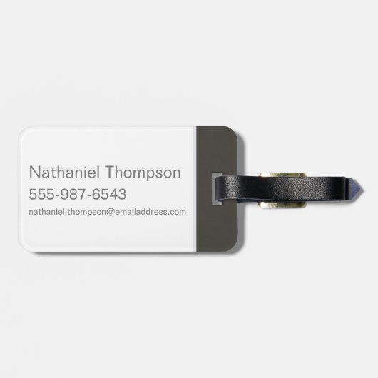 Scooby-Doo | "es hat Lit-" Gepäckanhänger (Rückseite horizontal)