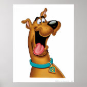 Scooby-Doo Excited Face Poster (Vorne)