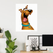 Scooby-Doo Excited Face Poster (Heimbüro)