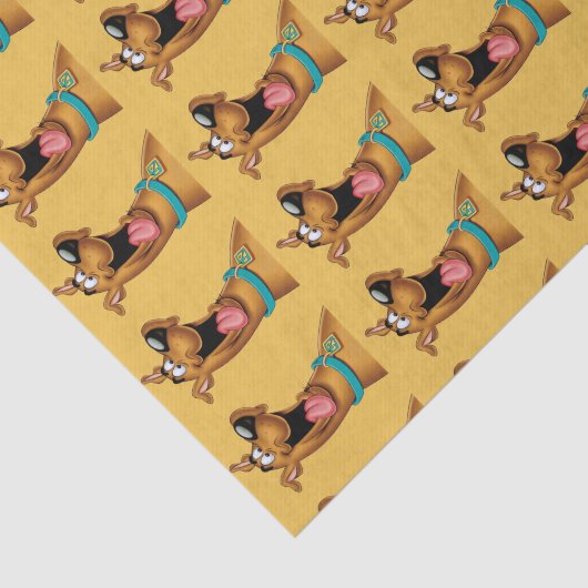 Scooby-Doo Excited Face Seidenpapier (Ausschnitt)
